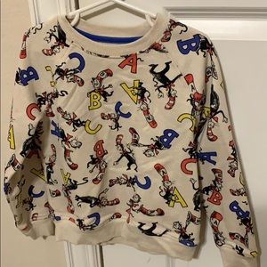 Cute Dr. Seuss Sweatshirt! Only worn once!